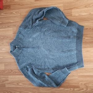 G.H Bass & Co Heavyweight Pullover Sweater Mens XL Blue